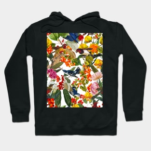 Floral and Birds XLVI Hoodie